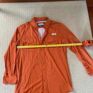 Magellan magchill long sleeve burned orange color